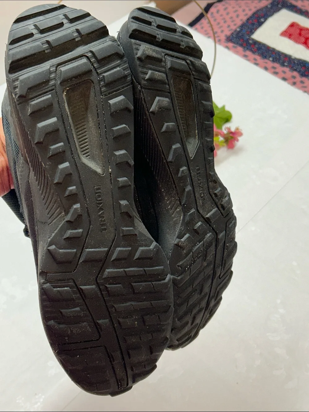 adidas Black Mesh Athletic Trainers